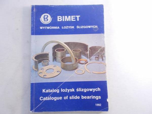 KATALOG ŁOŻYSK ŚLIZGOWYCH - BIMET