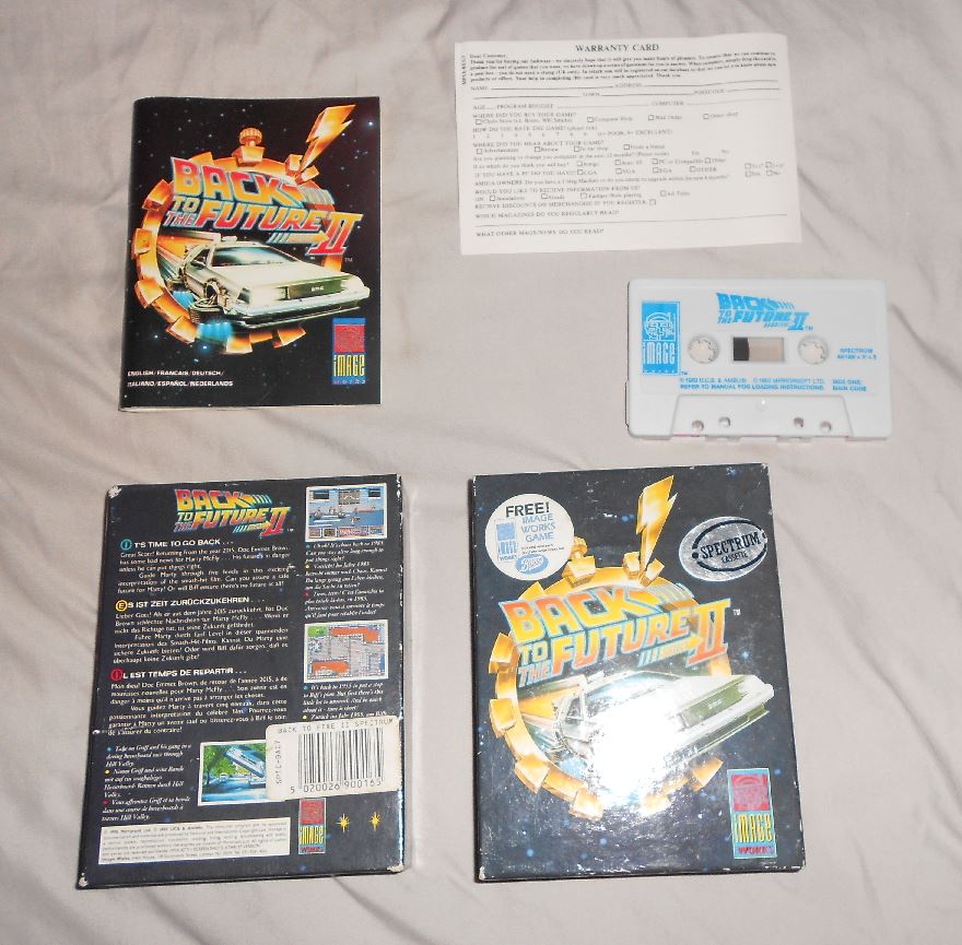 BACK TO THE FUTURE II - gra - ZX SPECTRUM