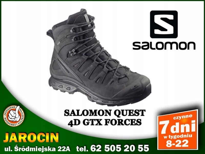 SALOMON QUEST GTX FORCES 42 2/3 TAKTYCZNE NIEU - - oficjalne archiwum Allegro
