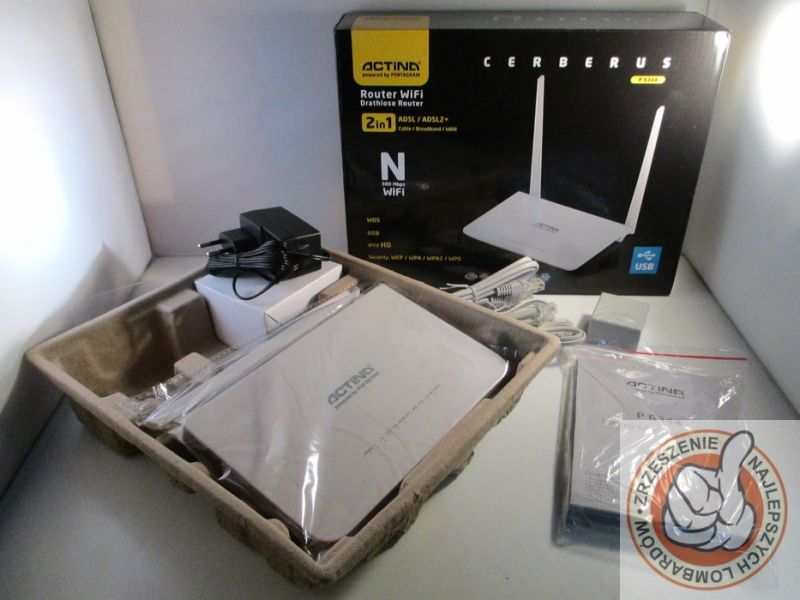 JAK NOWY ROUTER ACTINA P6344