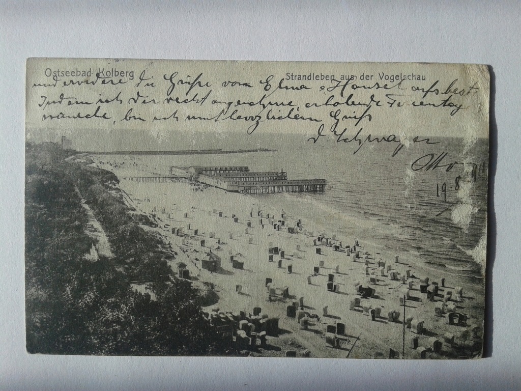 Kołobrzeg - Kolberg obiegowa 1911