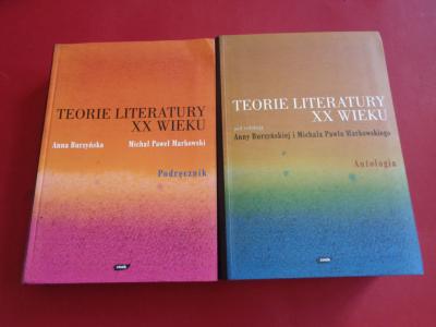 BURZYŃSKA - TEORIE LITERATURY XX WIEKU 2 KSIĄŻKI