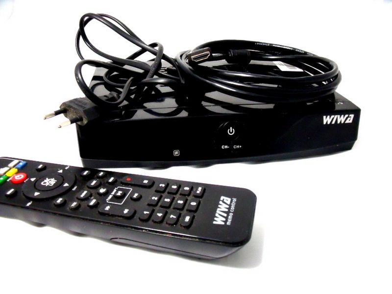 DEKODER DVB-T WIWA HD 102+ PILOT OKABLOWANIE