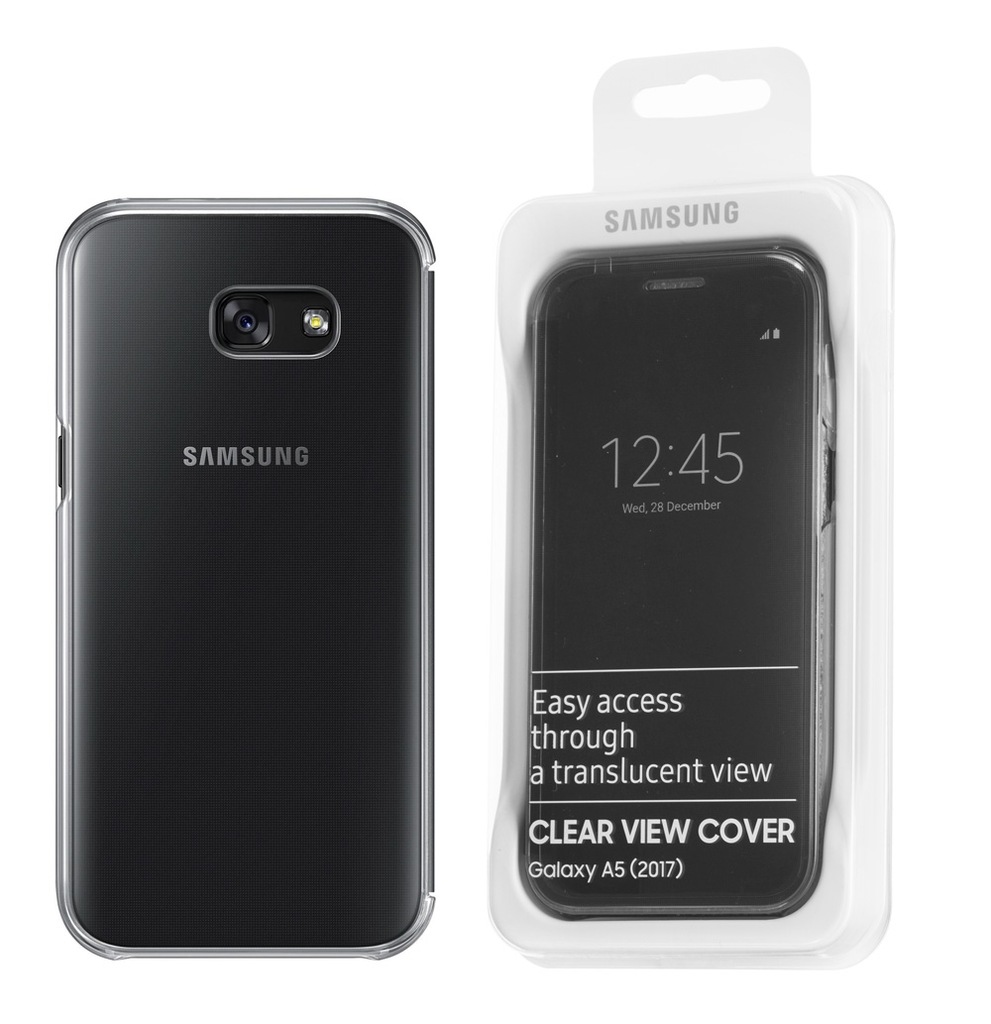 ORYG ETUI CLEAR VIEW COVER SAMSUNG GALAXY A5 2017