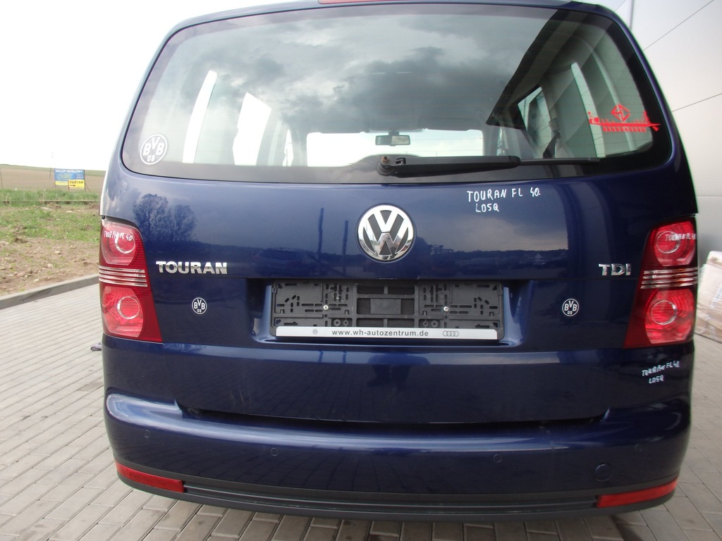 KLAPA TYLNA TYŁ VW TOURAN LD5Q 03-10 Kartuzy bd