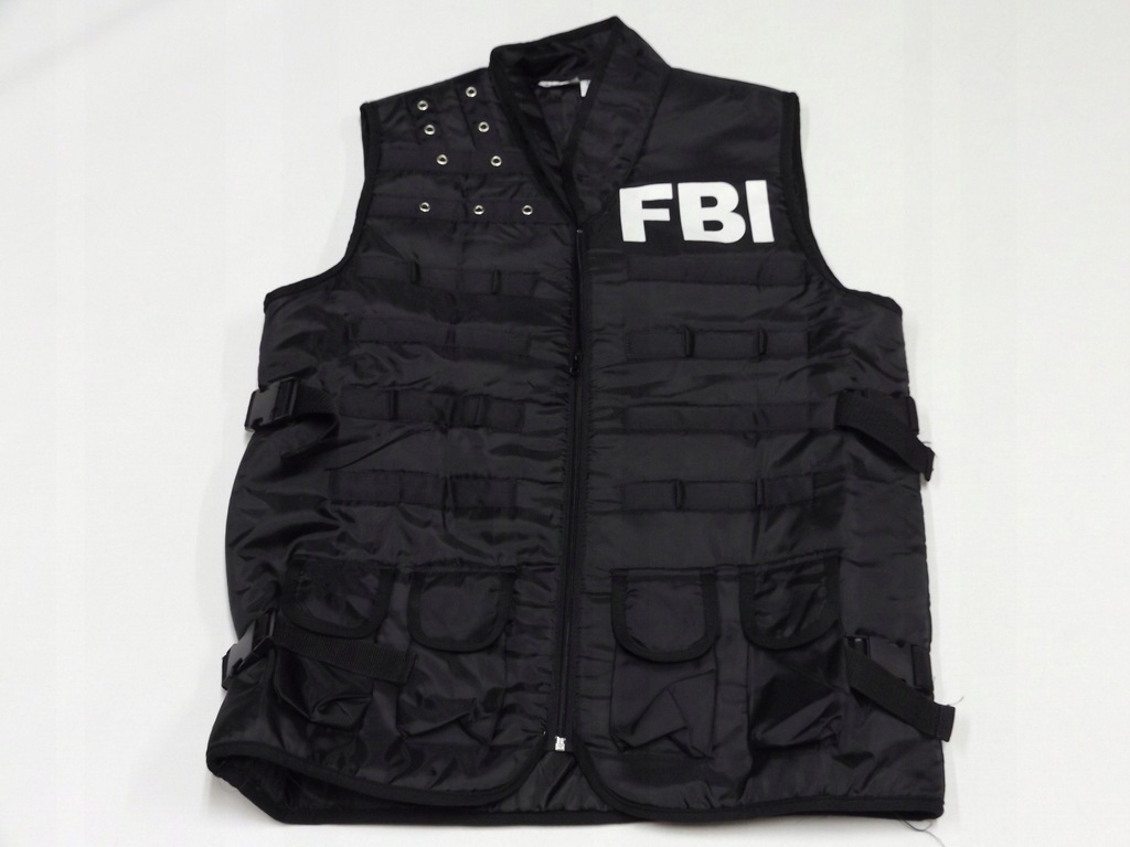 STRÓJ KAMIZELKA FBI POLICJA ROZM 52 KARNAWAŁ