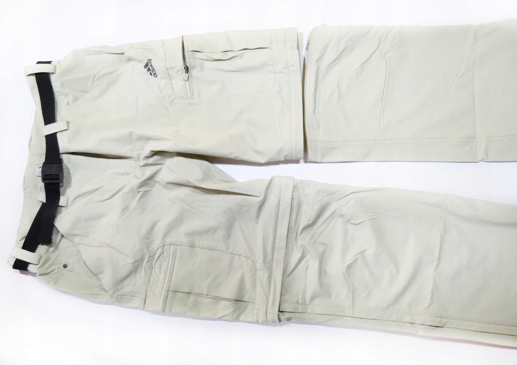 Adidas spodnie bojówki 2w1 38/40 12 uk