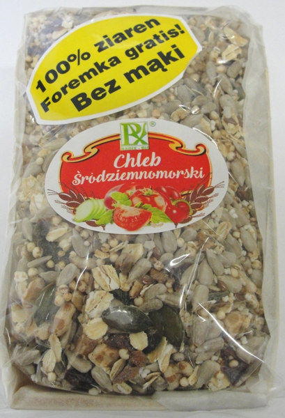 CHLEB ŚRÓDZIEMNOMORSKI MIESZANKA ZIARNA 350 G