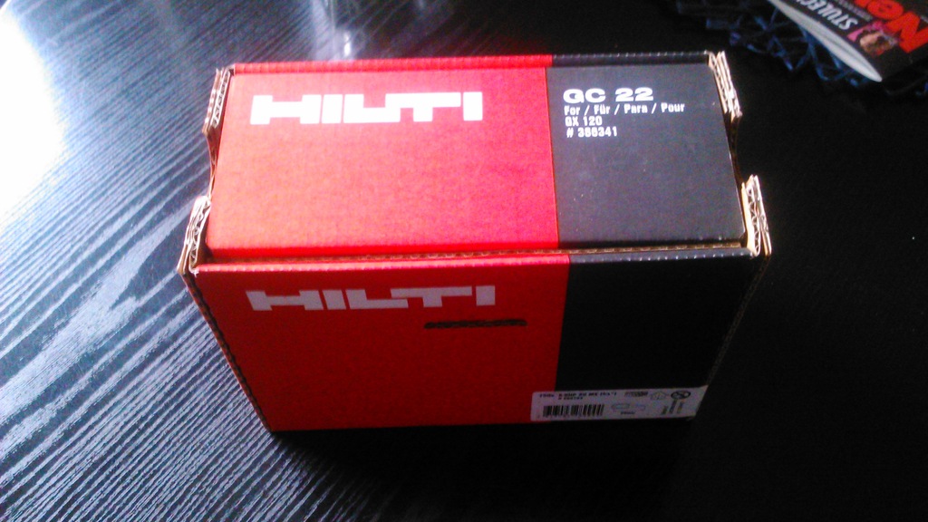 Hilti gwóźdź gwoździe + Gaz. (GX 120) X-GHP 20 MX
