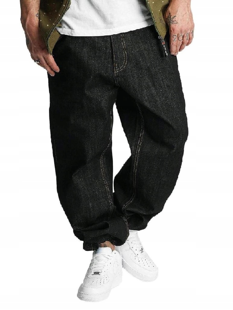 Spodnie Ecko Unltd. Baggy Kodak czarna W 52 L 34