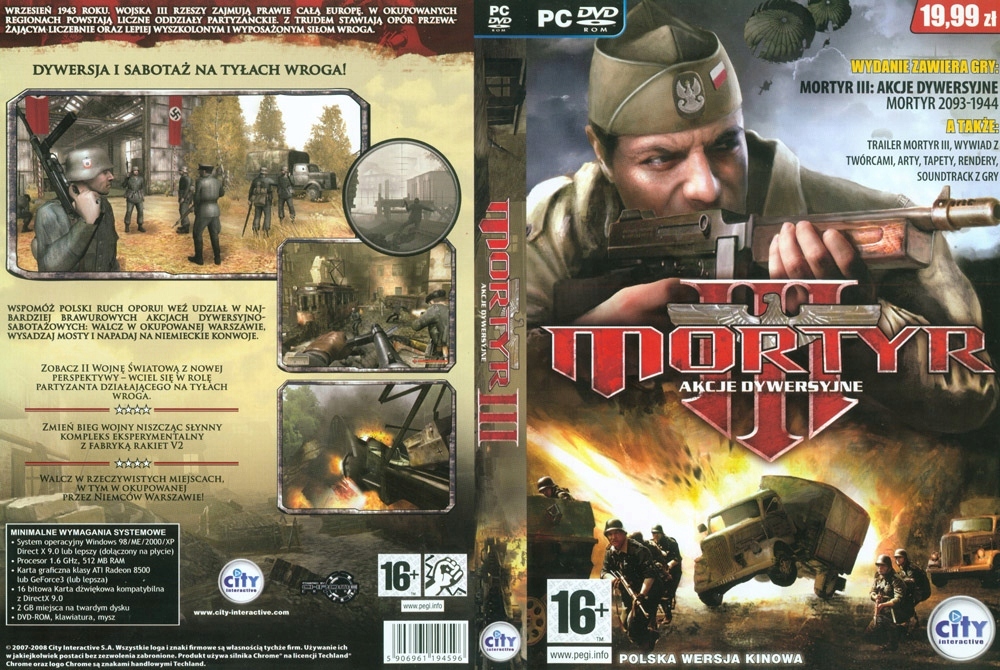 MORTYR III AKCJE DYWERSYJNE 3 PC PL