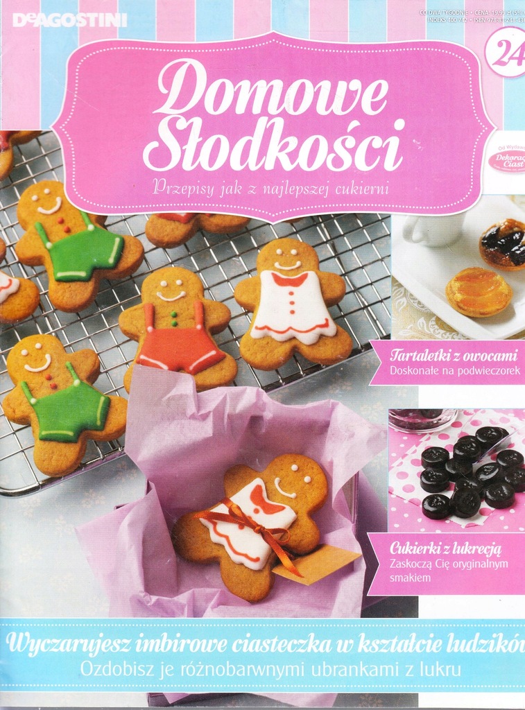 Domowe słodkości przepisy De Agostini 24
