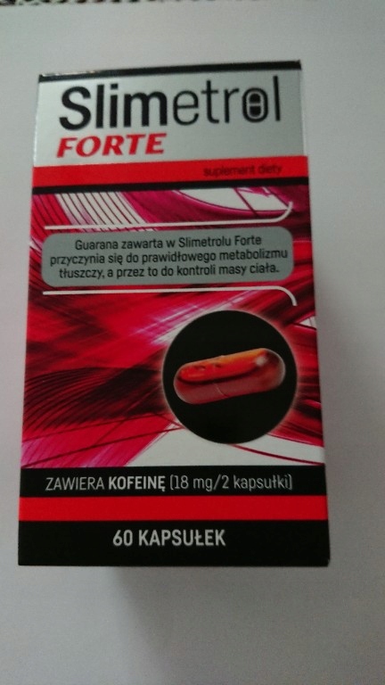 Slimetrol forte 60 kapsułek suplement diety