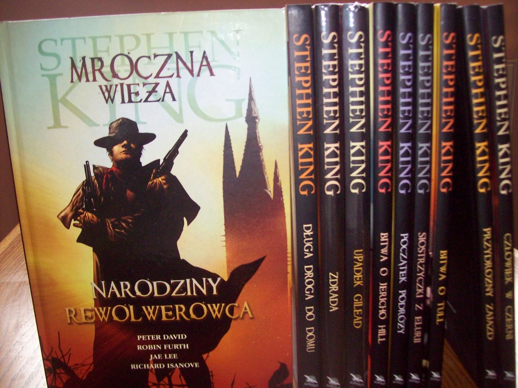 KING-MROCZNA WIEŻA-NARODZINY REWOLWEROWCA+9.KOMIKS