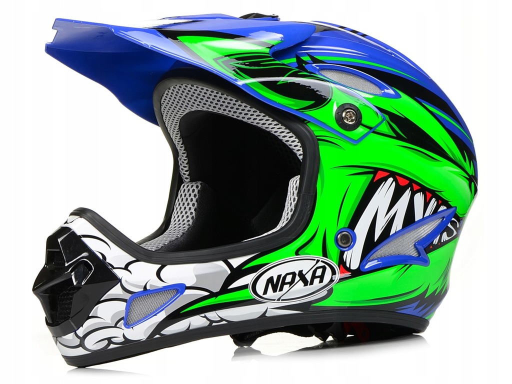 Kask NAXA DH2/B DOWNHILL na ROWER rozm.M - LEKKI