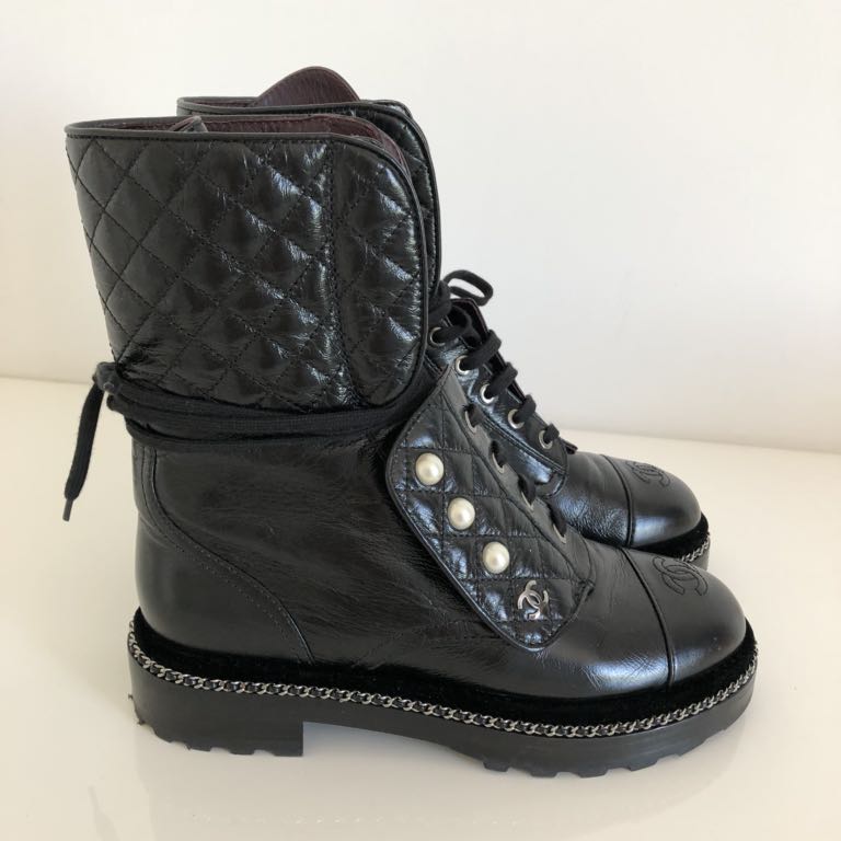 Chanel trapery buty 38 stan idealny