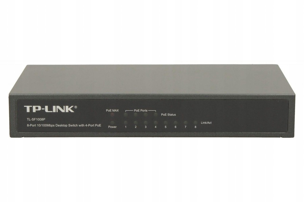 BYD - TP-LINK SF1008P switch 8x10/100 PoE Desktop