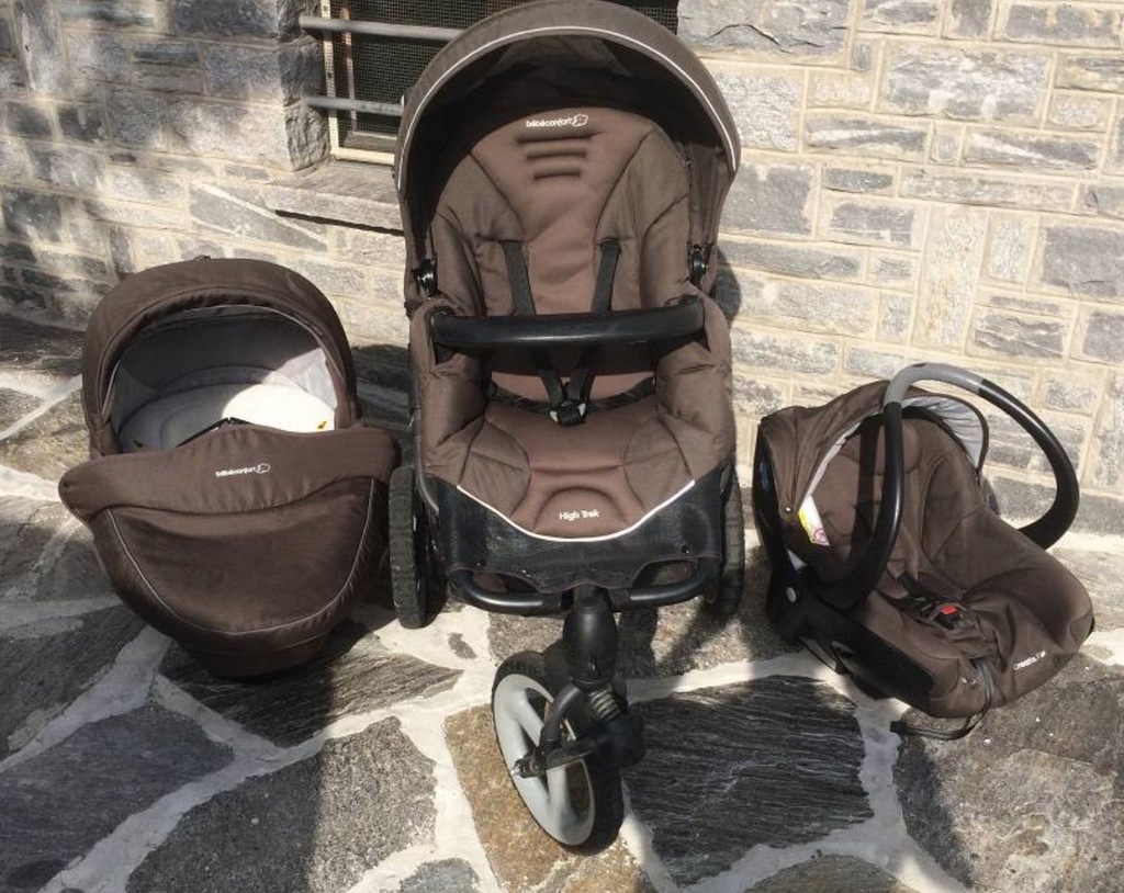 Kompletny zestaw: wózek Bebe Confort high trek
