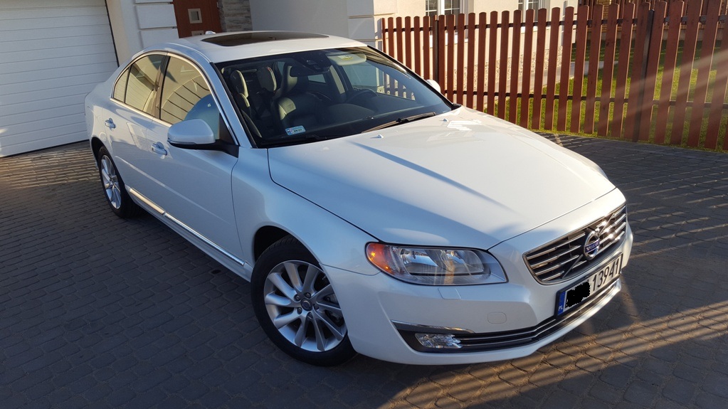 2014 VOLVO S80 3.2B BIAŁA PERŁA