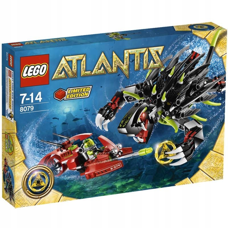 Klocki LEGO Atlantis Głębinowy Potwór Unikat