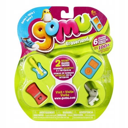 Moose gomu borrachas gumki puzzle 3D losowe W-wa