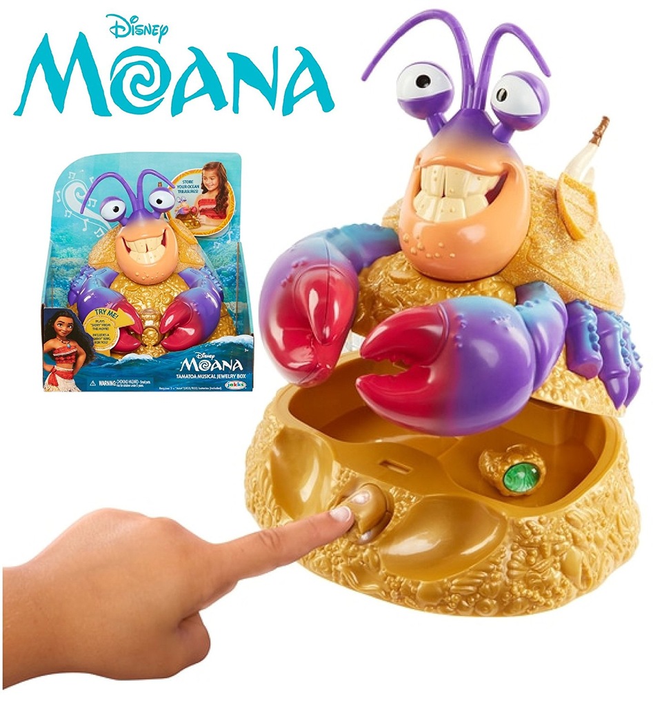 TAMATOA KRAB SPIEWAJACY DISNEY Szkatulka Vaiana