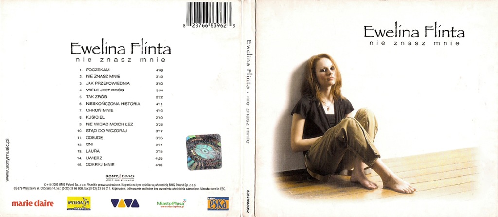 EWELINA FLINTA - NIE ZNASZ MNIE [CD]