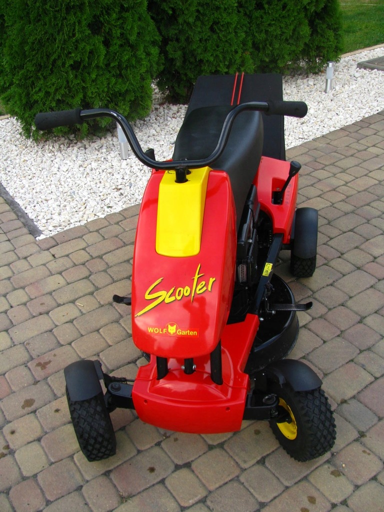 KOSIARKA traktorek WOLF GARTEN SCOOTER - od 1 zł ...