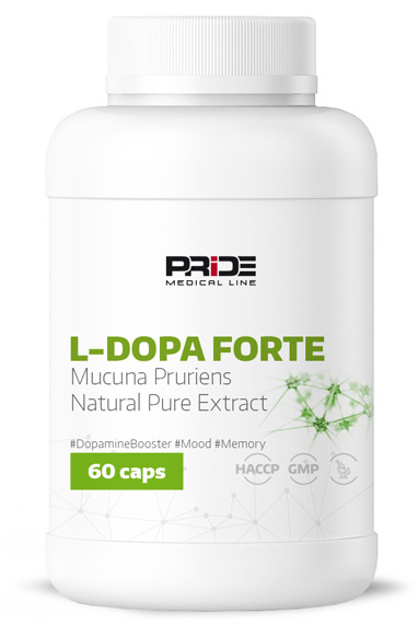 L-DOPA FORTE MUCUNA PRURIENS 60k DOPAMINA DEPRESJA
