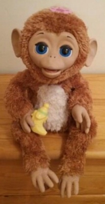 Hasbro Fur Real Friends Interaktywna Małpka Giggly