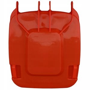 POKRYWA KOSZA 240L CZERWONA KJR913