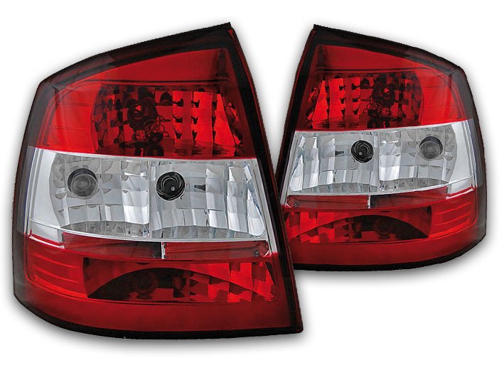 OPEL ASTRA 2 G LAMPY TYLNE TUNING CLEAR