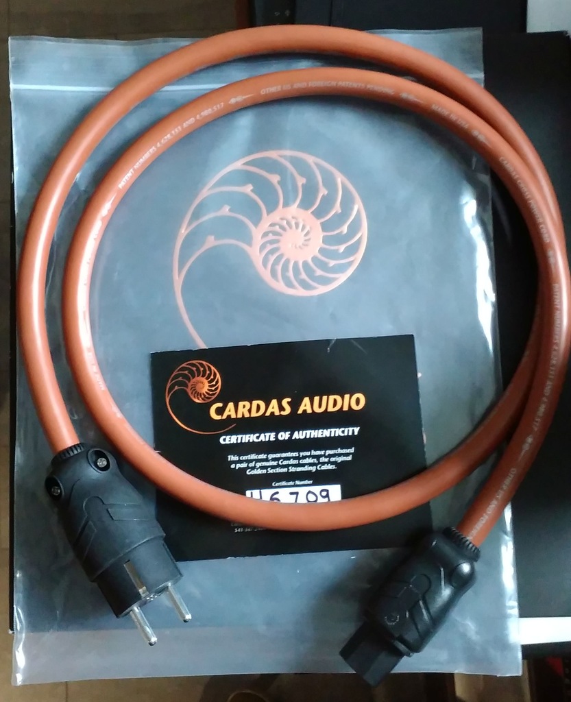 Cardas Cross Power Cord 1,5m kabel zasilający