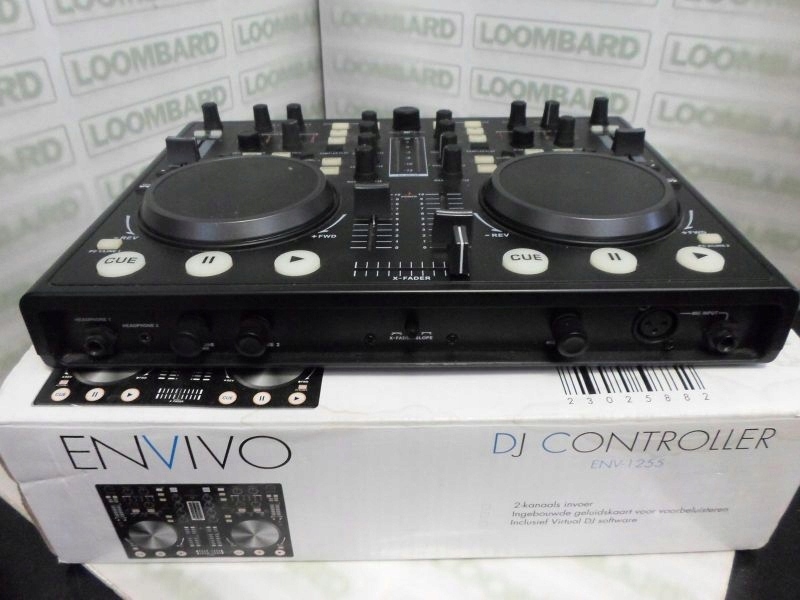 DJ CONTROLLER ENV-1255 KOMPLET OPROGRAMOWANIE
