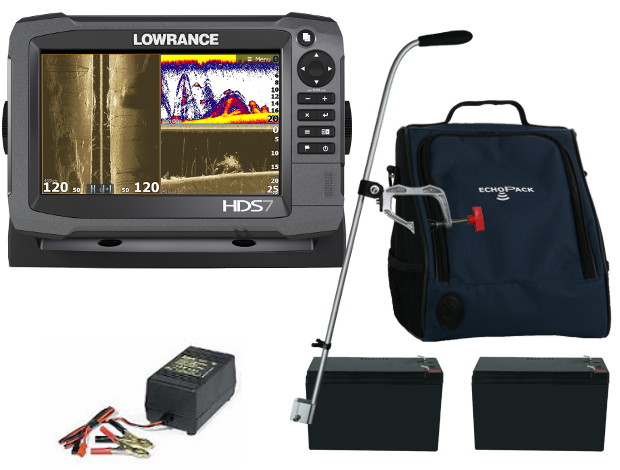 GPS Lowrance HDS-7 GEN3 TotalScan Zestaw