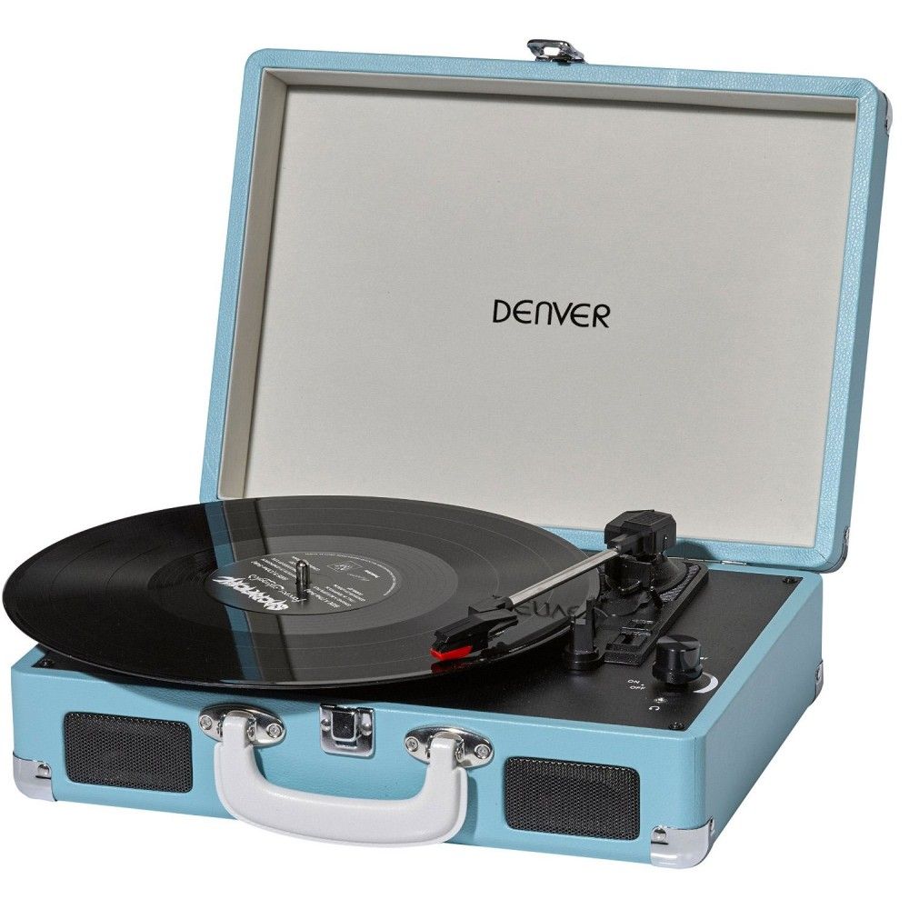 Gramofon Walizka Denver VPL-120 Turkusowy