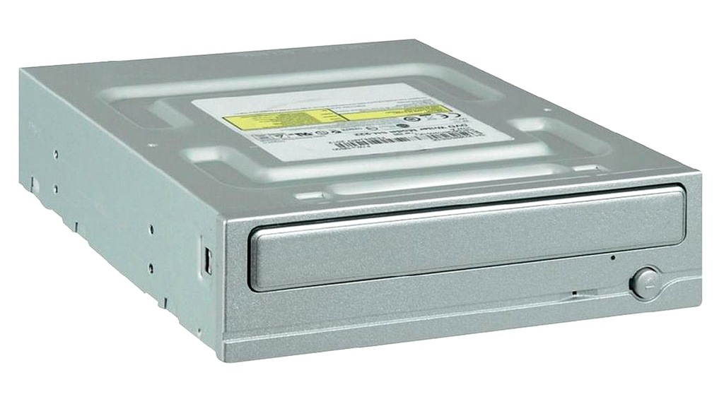 Napęd DVD DVD-ROM srebrny front SATA