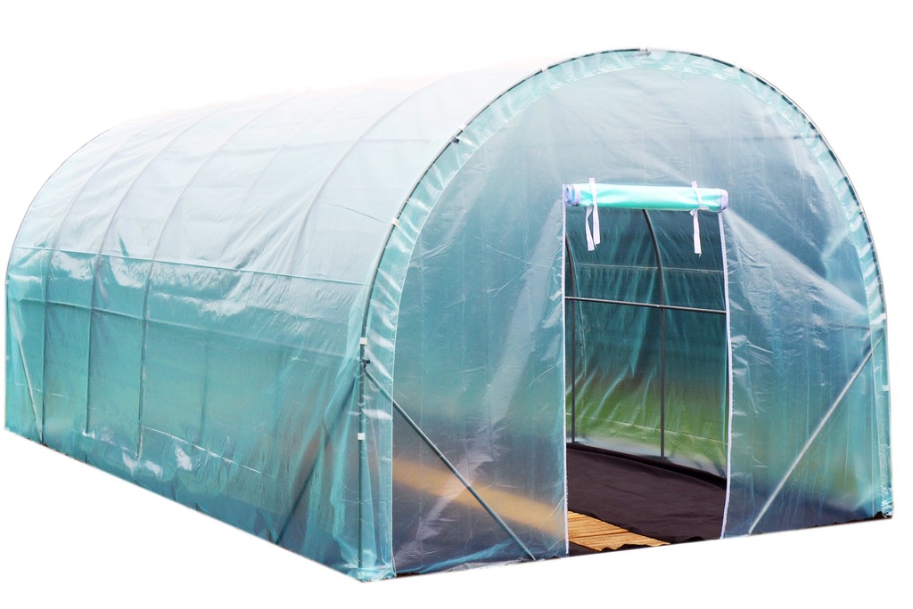 Tunel foliowy ogrodowy LEMAR 6x3x2,45m wysoki 18m2