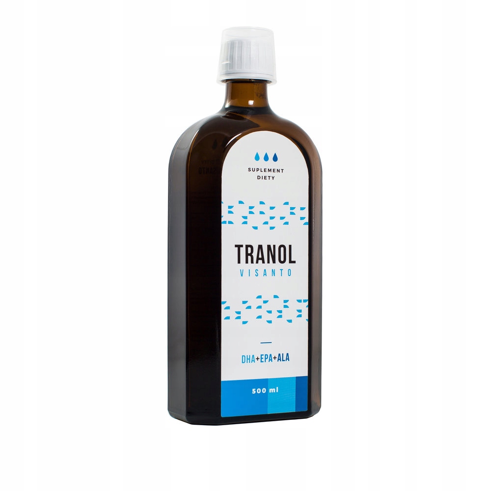TRANOL omega 3 EPA DHA 500ml TRAN VISANTO Zięba