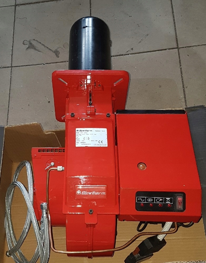 Palnik olejowy Blowterm 237kW kabina lakiernicza
