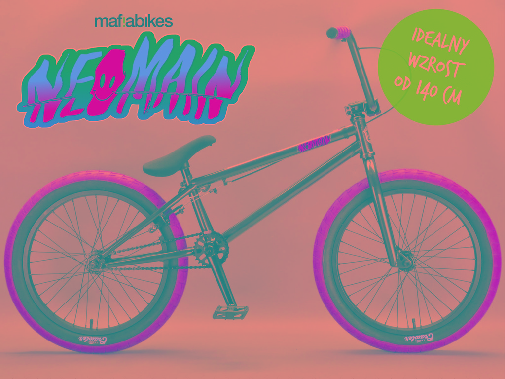 Mafiabikes madmain 20 neomain harry main hot sale bmx bike