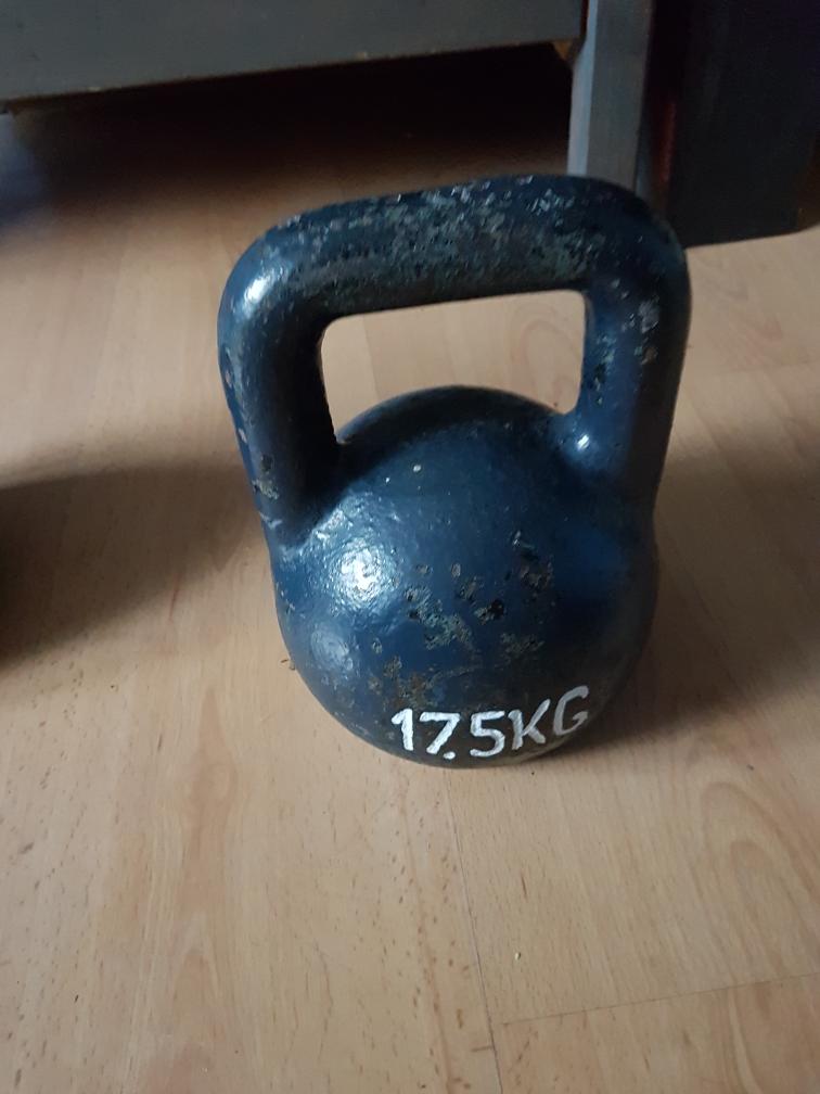 Odważnik Zawodniczy Kettlebell Polsport 17,5kg