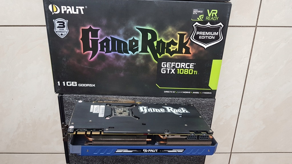 Разгон palit 1080 ti gamerock