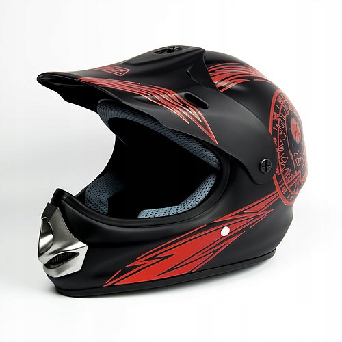 KASK WYCZYNOWY DLA DZIECI DOROS NA ROWER Z GOGLAMI