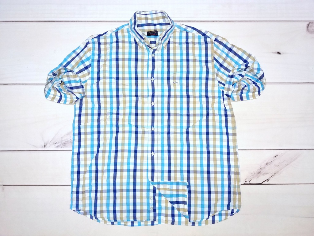 PAUL & SHARK  Bawełna Koszula  YACHTING _ 2XL