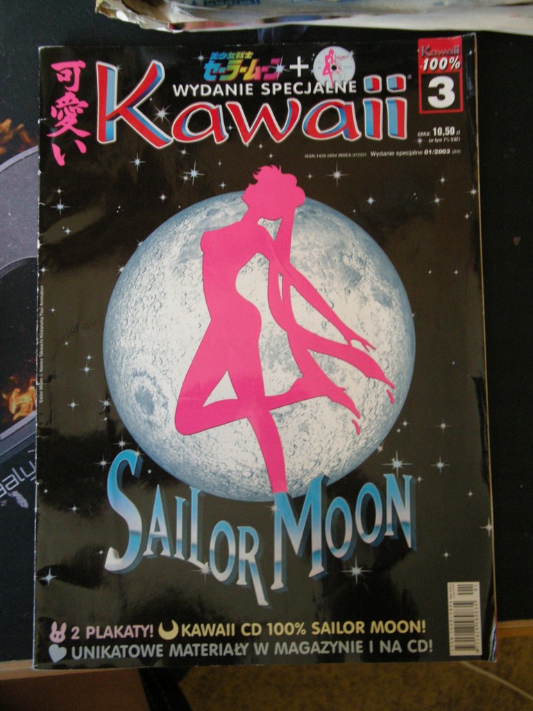 Kawaii 100% Sailor Moon Czarodziejka z Księżyca