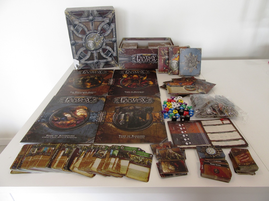Warhammer Fantasy Roleplay 3rd Edition Box Zestaw