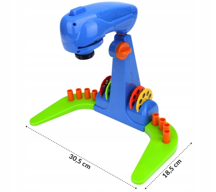 Projektor Rzutnik do Rysowania 32 Slajdy Fioletowy - 7423074171