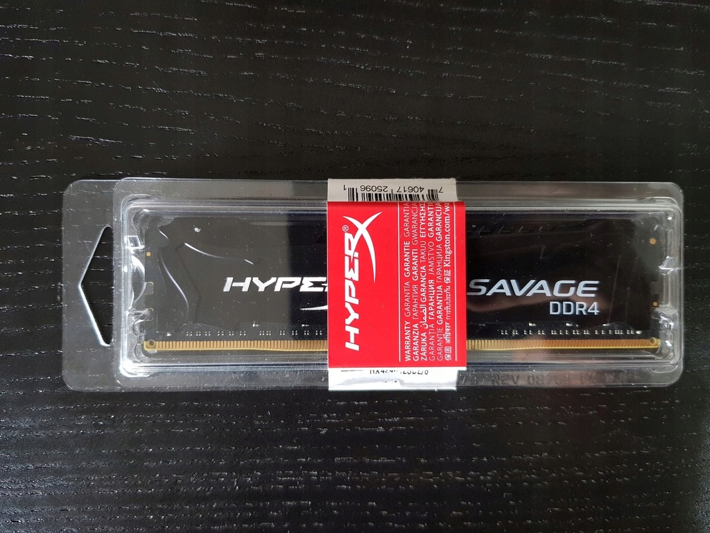 Pamięć RAM HyperX Savage DDR4 8GB 2400MHz CL12
