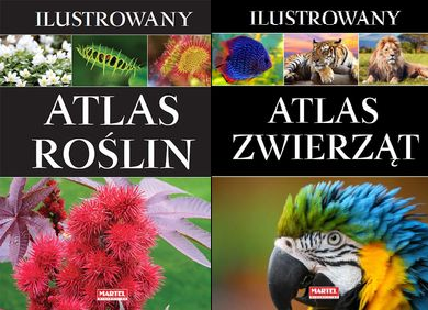 Ilustrowany Atlas Roślin + atlas zwierząt